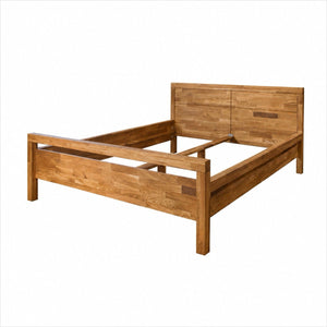Bett aus massiver Eiche Next | NordicStory