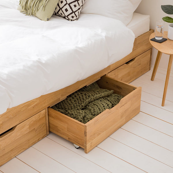 Bett aus massiver Eiche Sofia | NordicStory