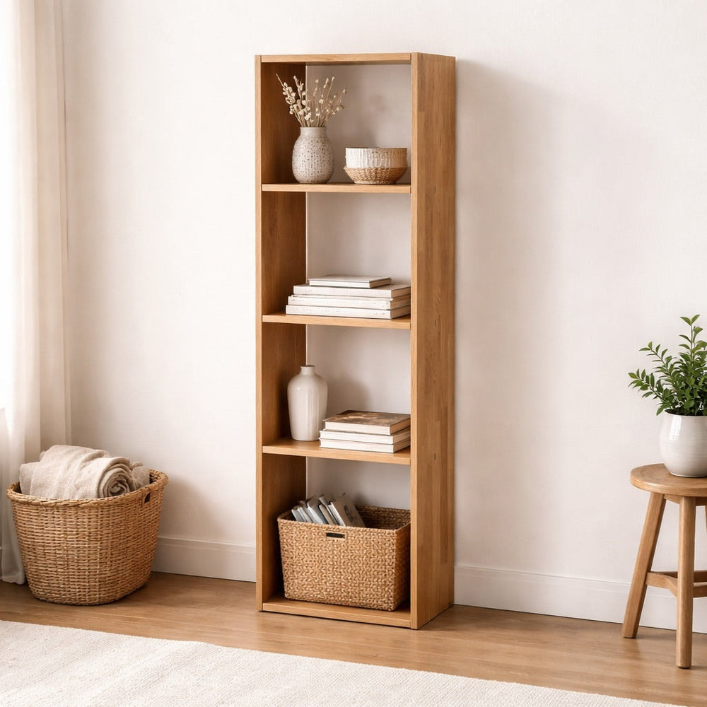 Bücherregal aus massiver Eiche Denmark 1 | NordicStory