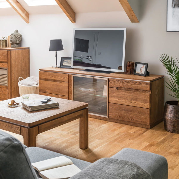 Couchtisch aus Eicheholz Montenegro 41 | LoftStory