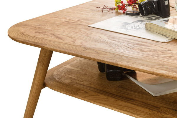 Couchtisch aus massiver Eiche Escandi 4 | NordicStory
