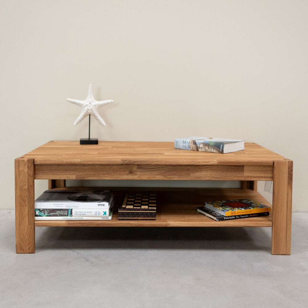 Couchtisch aus massiver Eiche Mauritz 4 | NordicStory