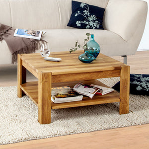 Couchtisch aus massiver Eiche Mauritz 4 | NordicStory
