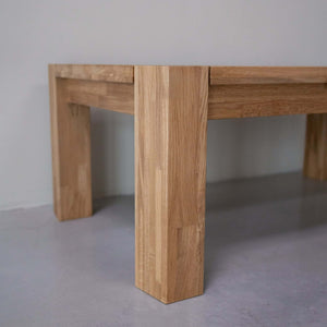 Couchtisch aus massivem Eichenholz Balder | VESKOR