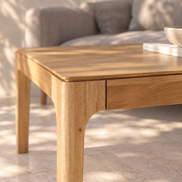 Couchtisch aus massivem Eichenholz Creativ | VESKOR