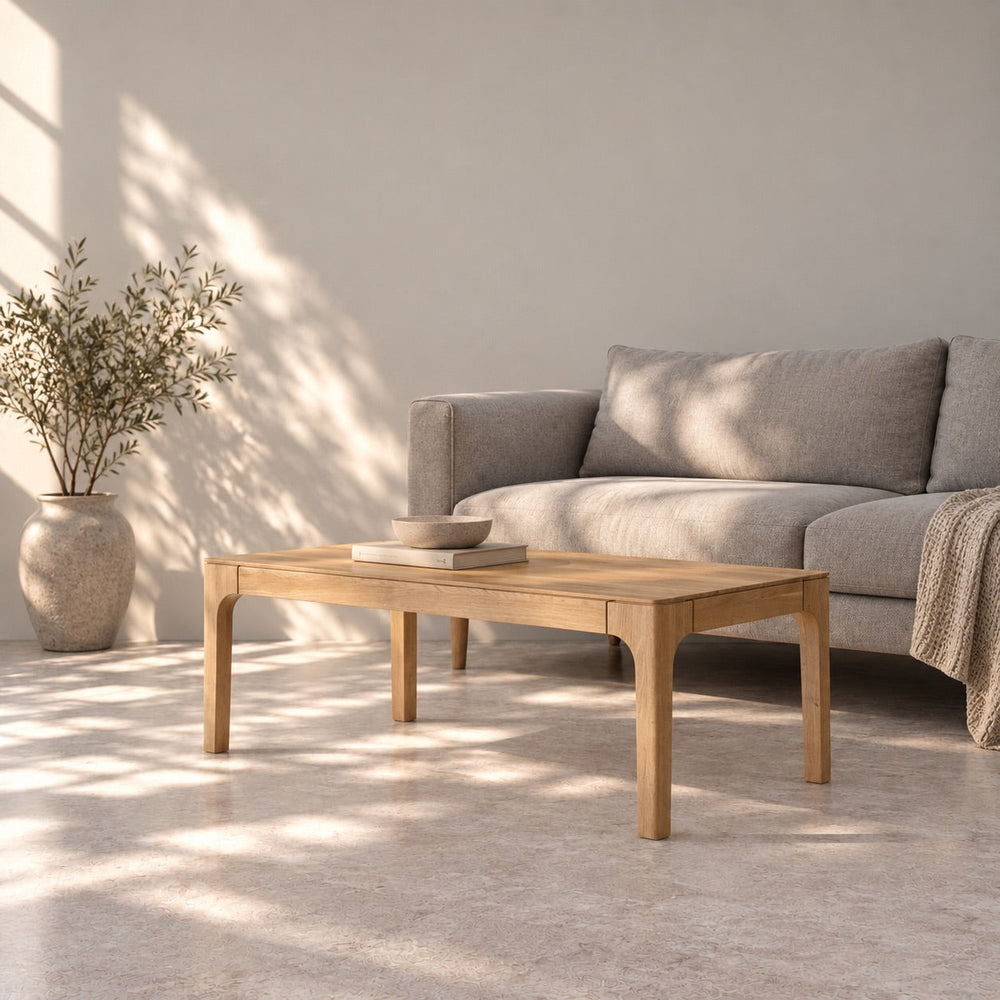 Couchtisch aus massivem Eichenholz Creativ | VESKOR