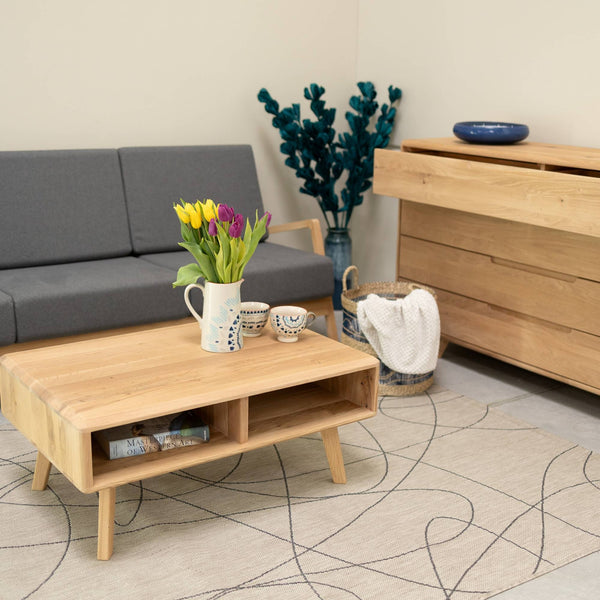 Couchtisch aus Massivholz Sweden 1 | VESKOR
