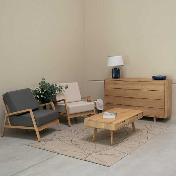 Couchtisch aus Massivholz Sweden  | VESKOR
