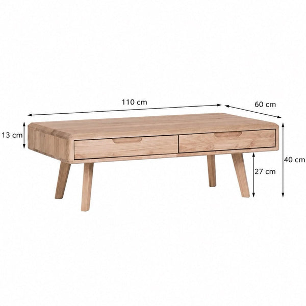 Couchtisch aus Massivholz Sweden  | NordicStory