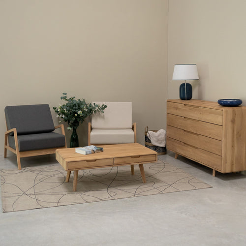 Couchtisch aus Massivholz Sweden  | VESKOR