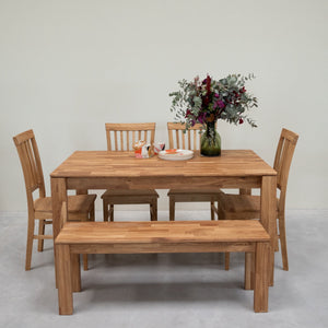 Esstisch aus massiver Eiche Mauritz 4 | NordicStory