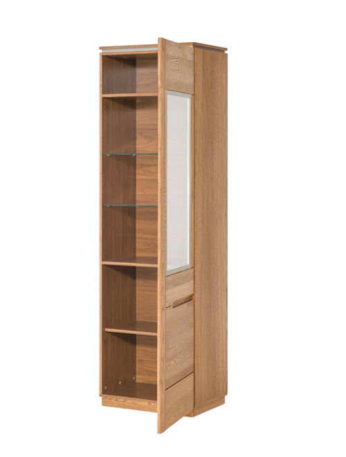 Vitrine aus massiver Eiche MONTENEGRO 11 | LoftStory