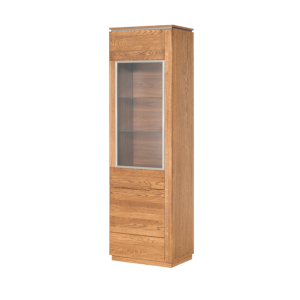 Vitrine aus massiver Eiche MONTENEGRO 11 | LoftStory