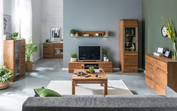 Vitrine aus massiver Eiche  MONTENEGRO 15 | LoftStory