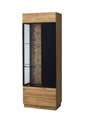 Vitrine aus massiver Eiche MOZAIK 10 | LoftStory