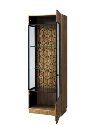 Vitrine aus massiver Eiche MOZAIK 10 | LoftStory