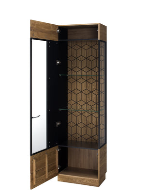 Vitrine aus massiver Eiche MOZAIK 10 | LoftStory