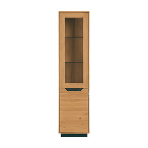 Vitrine aus massiver Eiche Bremen 1 | NordicStory