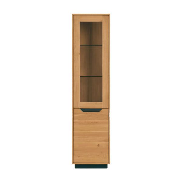 Vitrine aus massiver Eiche Bremen 1 | NordicStory