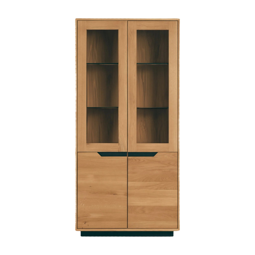 Vitrine aus massiver Eiche Bremen 2 | NordicStory