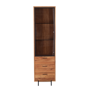 Vitrine aus massiver Eiche Normandy | VESKOR