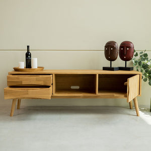 TV-Lowboard aus Massivholz Malmo | VESKOR