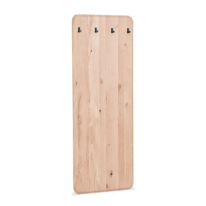 Wandgarderobe Sweden 1 Massivholz Eiche/Nussbaum | VESKOR