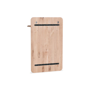 Wandgarderobe Sweden Massivholz Eiche/Nussbaum | VESKOR