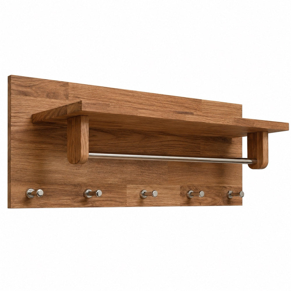 Wandgarderobe aus Massivholz Litet | NordicStory