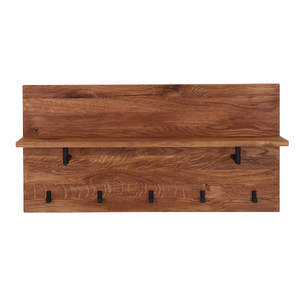 Wandgarderobe aus Massivholz Normandy | VESKOR