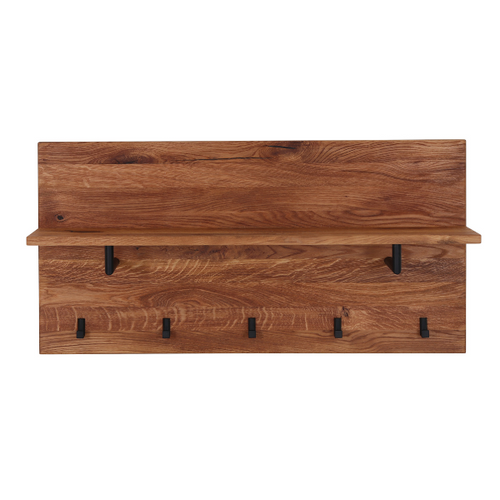 Wandgarderobe aus Massivholz Normandy | VESKOR