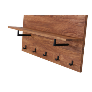 Wandgarderobe aus Massivholz Normandy | VESKOR