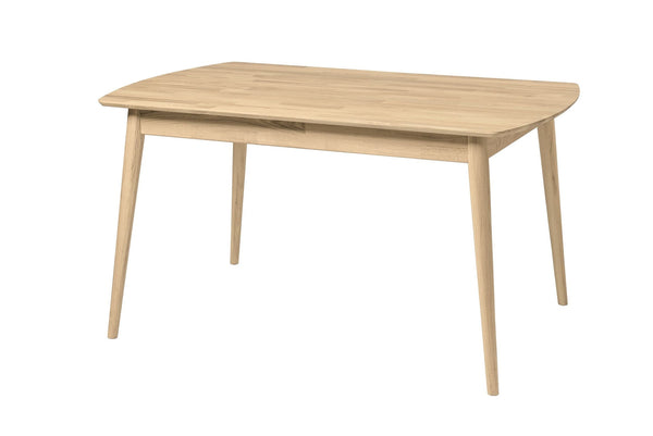 Rectangular dining table of solid oak wood Escandi 1 | NordicStory
