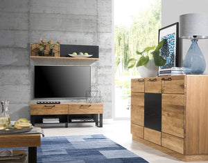 Regal aus massiver Eiche Mozaik 34 | LoftStory