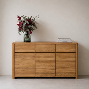 Sideboard aus massiver Eiche Elsa 3 | NordicStory