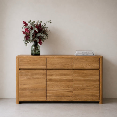 Sideboard aus massiver Eiche Elsa 3 | NordicStory