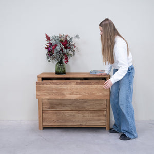 Sideboard aus massiver Eiche Elsa | NordicStory