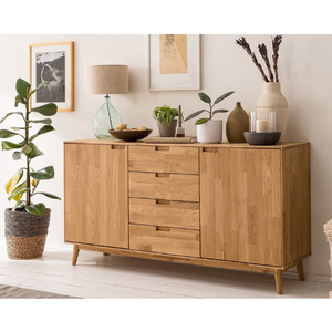 Sideboard aus massiver Eiche Escandi 3 | NordicStory