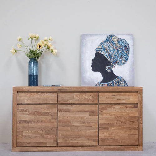 Sideboard aus massiver Eiche Utah | NordicStory