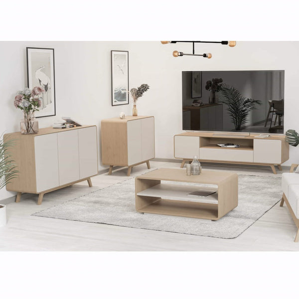 Sideboard aus massiver Eiche Oslo 2 | VESKOR