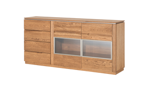 TV-Lowboard aus massiver Eiche Montenegro 47 | LoftStory