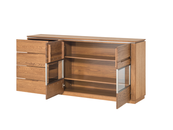 TV-Lowboard aus massiver Eiche Montenegro 47 | LoftStory