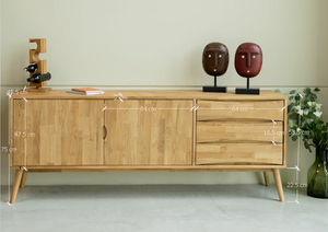 Sideboard aus Eiche Malmo | VESKOR