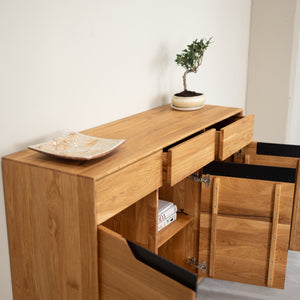 Sideboard aus massiver Eiche Bremen 2 | NordicStory