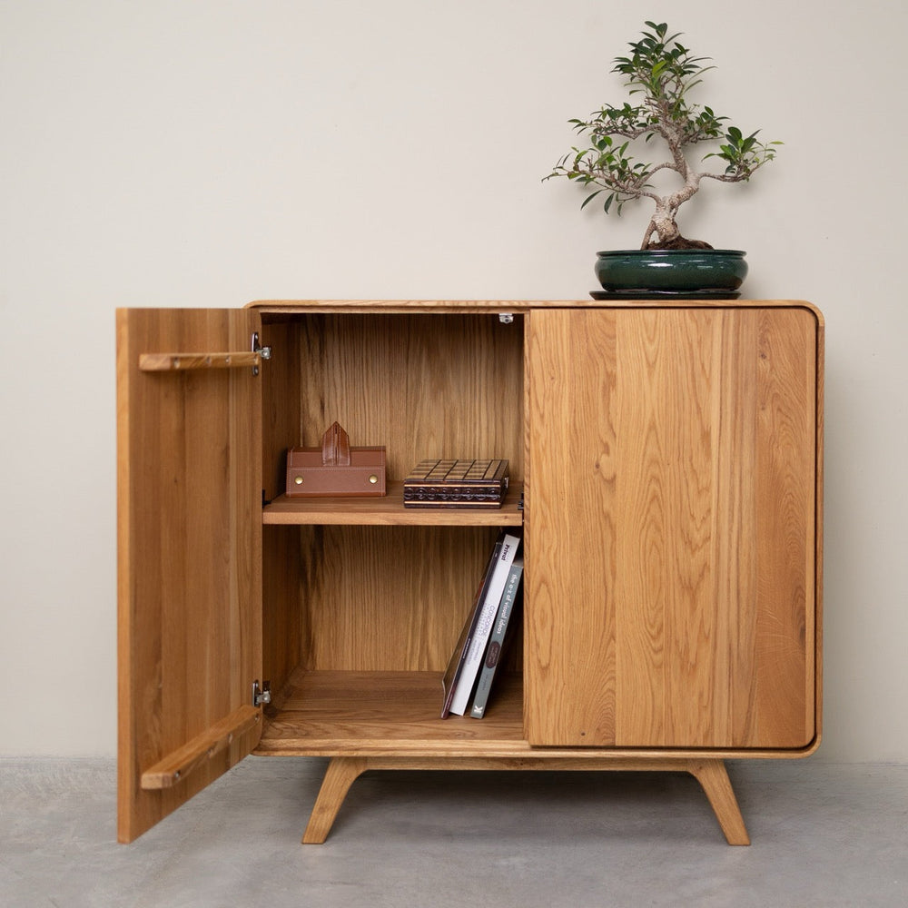 Sideboard aus massiver Eiche Geneva 1 | NordicStory