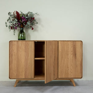 Sideboard aus massiver Eiche Geneva 2 | NordicStory
