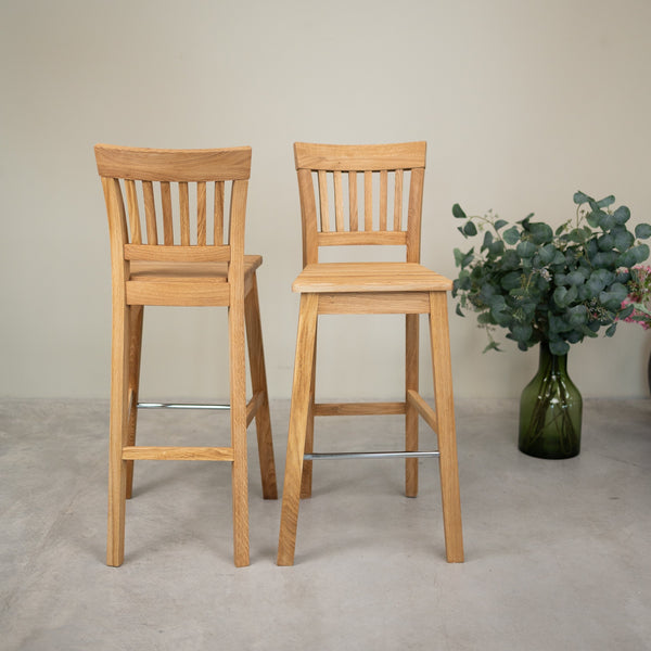 Barhocker aus massiver Eiche Provance | NordicStory