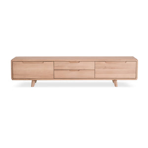 TV-Lowboard aus massiver Eiche Sweden 1 | VESKOR