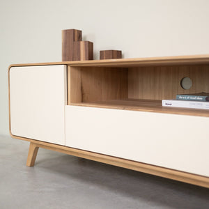 TV-Lowboard aus Massivholz Oslo 2 | VESKOR