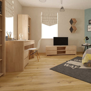 TV-Lowboard aus massiver Eiche Elsa| NordicStory